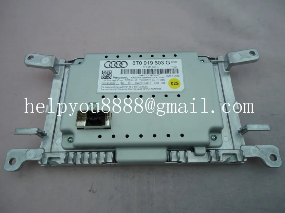 

Original new 8T0919603G 8T0 919 603G for car LCD screen display free shipping