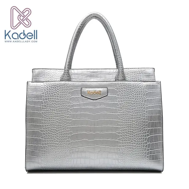 Kadell новый роскошный крокодил узор искусственная кожа женские сумки Большая сумка известные бренды Высокое качество Tote для женщин