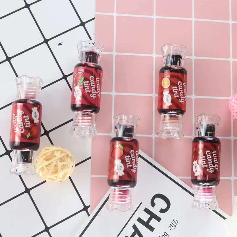 K.A.N Brand Long Lasting lipgloss Waterproof Candy Dyeing Liquid Lip Tint Lipgloss for lovely with the sweet flavour By Factory K.A.N Brand Long Lasting lipgloss Waterproof Candy Dyeing Liquid Lip Tint Lipgloss for lovely with the sweet flavour By Factory