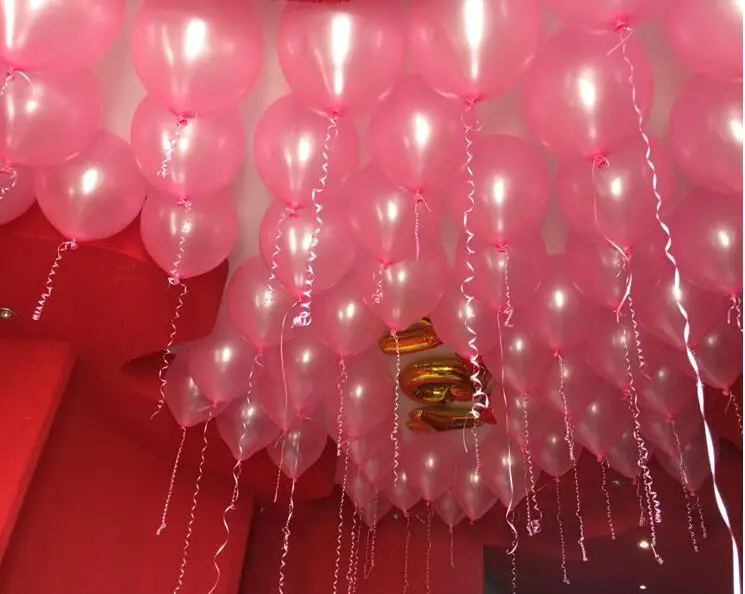 200 шт Разноцветные 10 дюймовые латексные шарики для свадебного украшения Детские воздушные шары с днем рождения 1,2g Globos для мероприятий и вечеринок