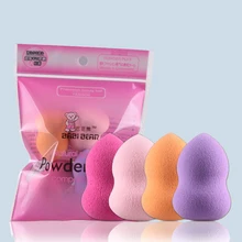 4 pcs Makeup Foundation Sponge Puff Cosmetic Puff Smooth Wet or Dry Powder Puff Makeup puff Beauty tool makeup tool