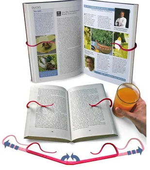 

Foldable Bookend Bookshelf Lazy People Book Clip Reader Tool Office Organizer Gear Stuff Accessories Supplies Products