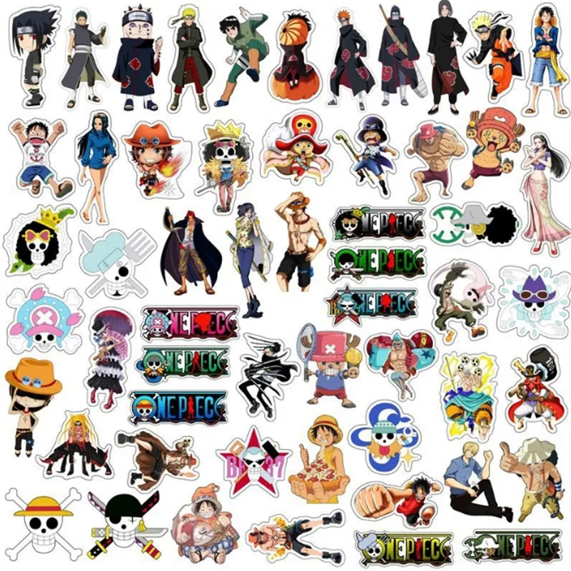 

1PCS Mix Japan Cartoon characters Ninja Pirate brooch Icons On backpack Acrylic Badges Pin Badges For Clothes Decoration Badge