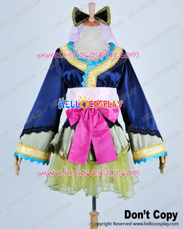 

Vocaloid 2 Cosplay Oiran Miku Kimono Short Outfit Costume H008