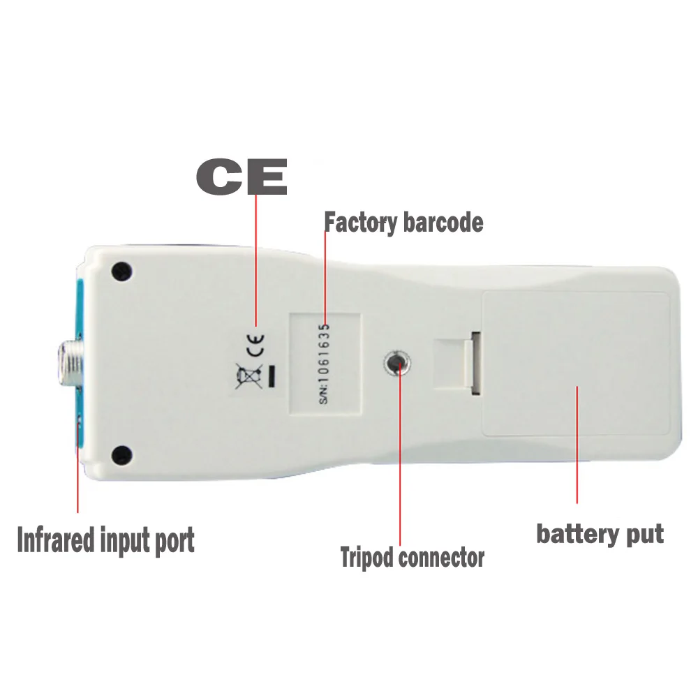  AZ8403 Oxygen analyzer meter aquarium oxygen density sensor Probe Portable dissolved oxygen meter w