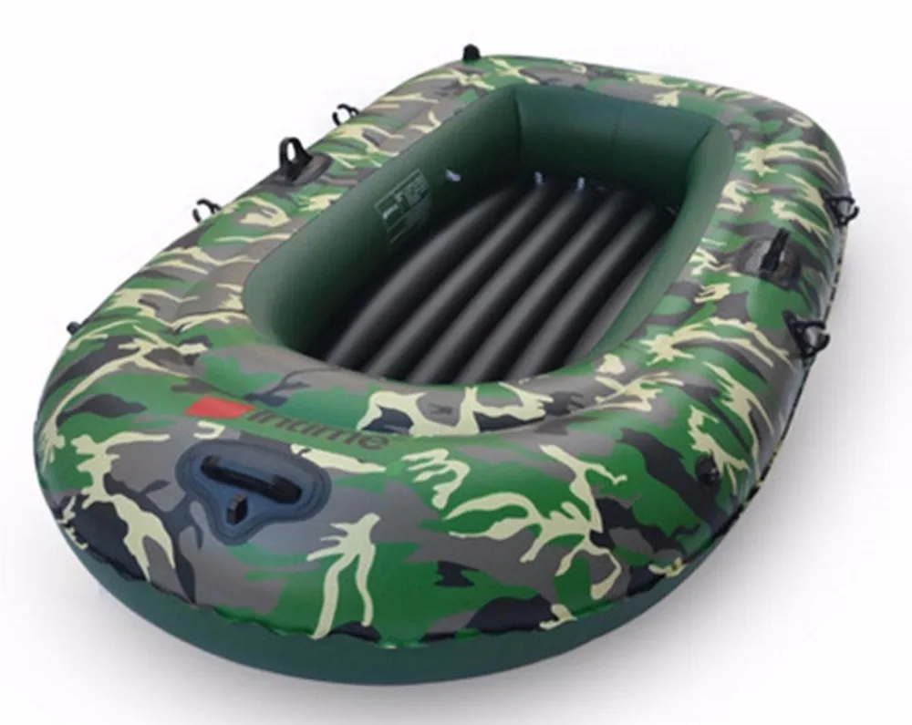 Камуфляжная надувная лодка из ПВХ для 4 человек 0 45 мм|rubber kayak|4 person inflatable boatinflatable boat