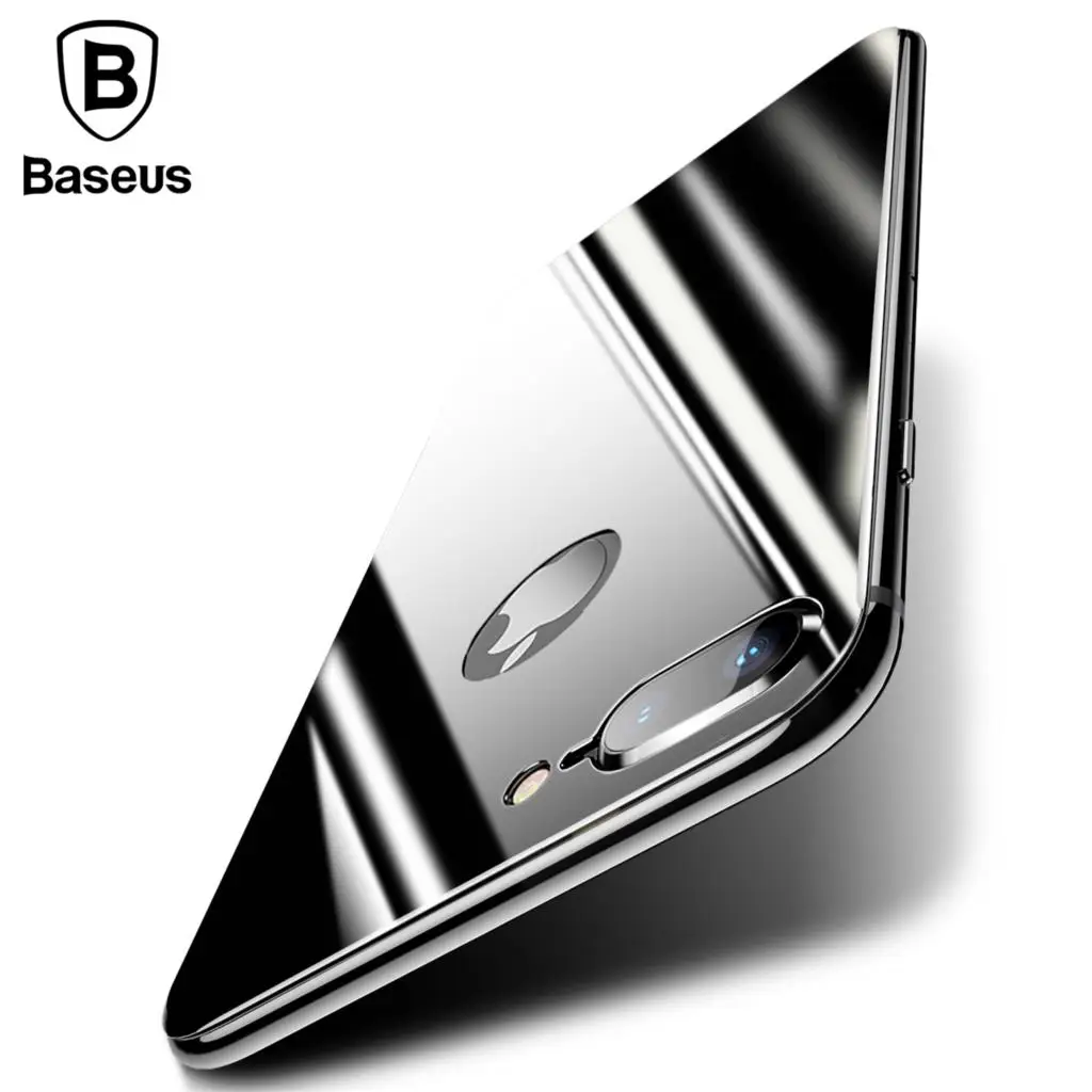 Goede Baseus 4D Back Screen Protector Gehard Glas Voor iPhone 8 8 Plus Rear Reverse Volledige Beschermende Gehard Glas Film Voor iPhone8