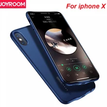 Аккумулятор зарядное устройство чехол для iPhone X 10 3500 мАч банк питания чехол с 3,5 мм разъем для наушников Магнитный внешний резервный зарядный чехол