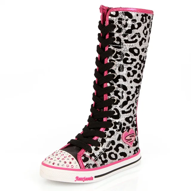 knee length sneakers