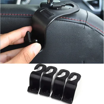 

4X Car Seat Hook Hangers For Kia Rio K2 Ceed Sportage Sorento Cerato Picanto Soul Optima Forte For Infiniti FX35 Q50 G35 FX G37