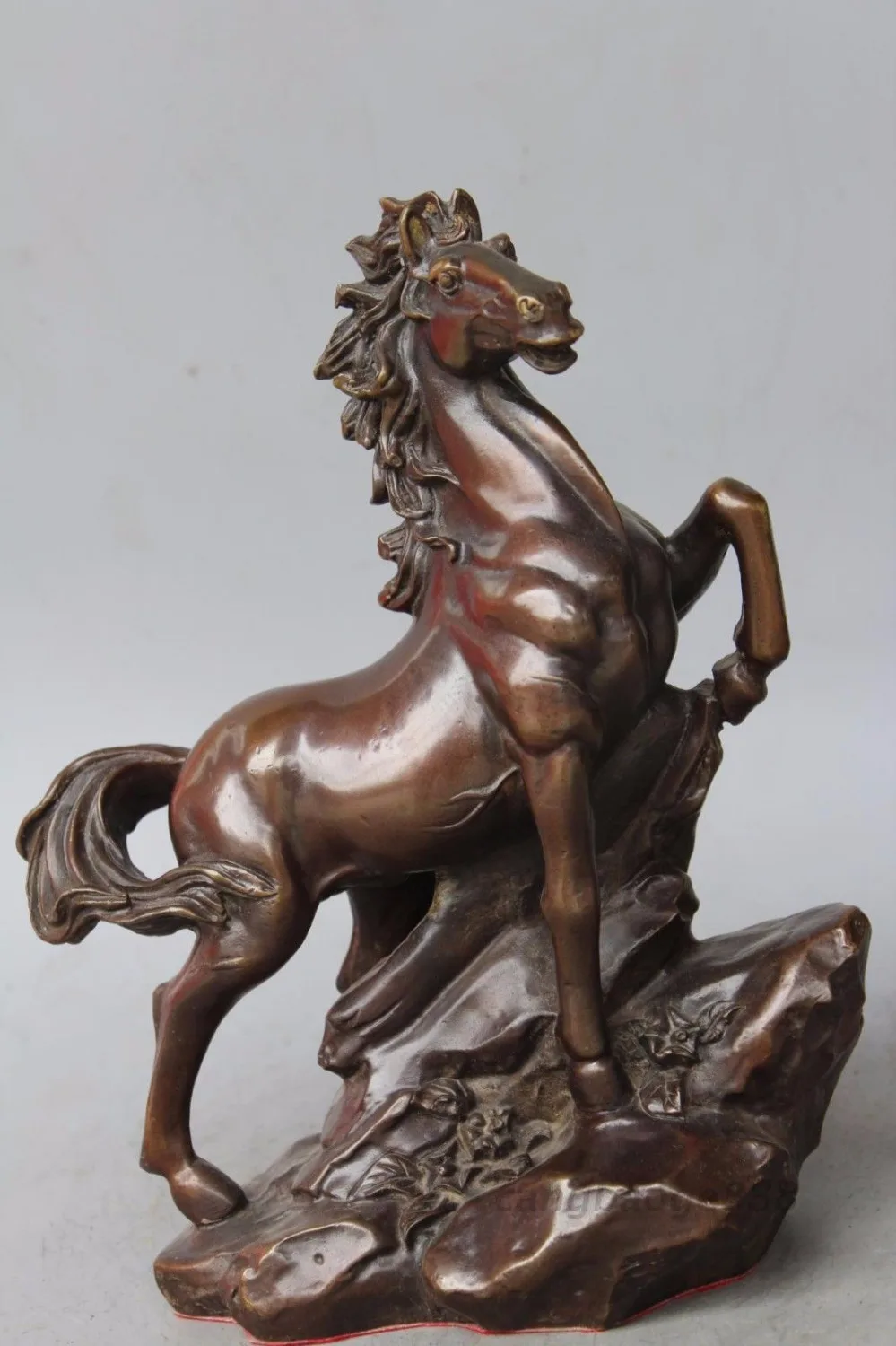 Chinese Fengshui Bronze Success Run Zodiac Year Tang Horse Animal