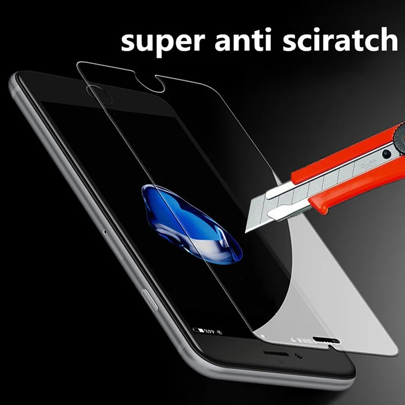 

2PCS 2.5D 9H Tempered Glass on For iPhone 7 8 Plus X 10 6 6S Plus Screen Protectors Film Glass For iphone 11 Pro Max XS Max XR