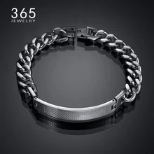 Браслет с изображением Креста браслет байкера высококачественный панк защелкивающаяся Кнопка ручной цепи мужские браслеты подарки на Рождество