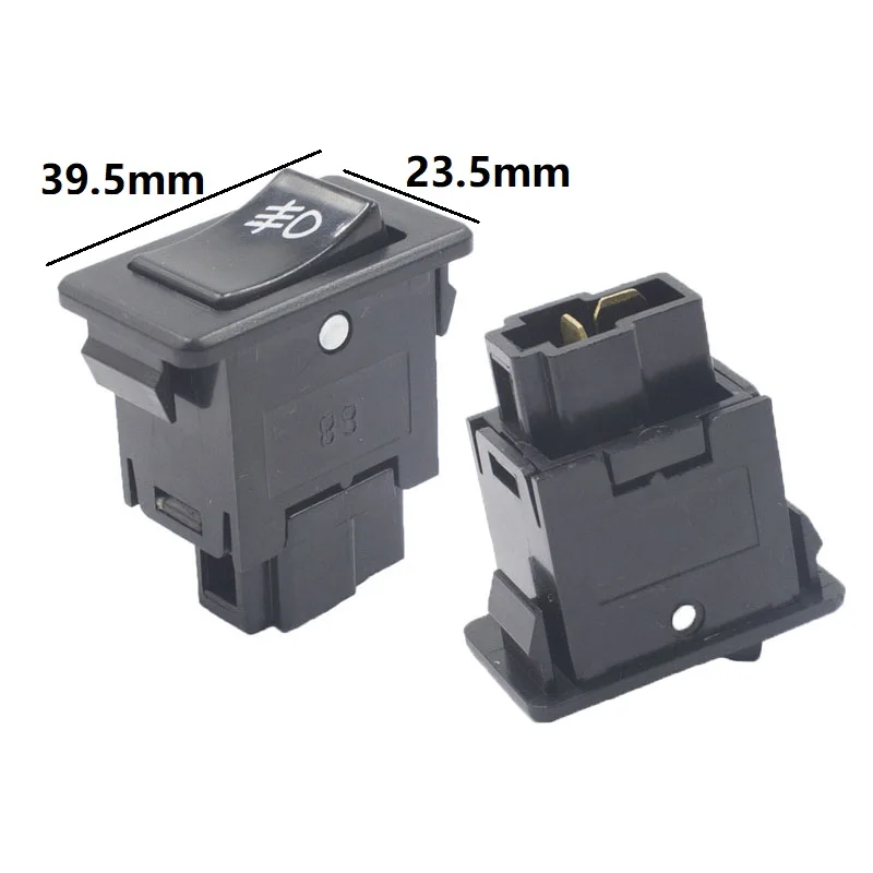 Auto Fog light Engine Stop Fan Power Rocker Switch Universal ON-OFF Car styling Switch 12V/24V