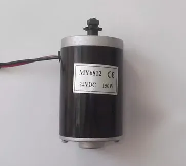 Motor de Alta Velocidade com Roda Pequeno da Escova do Trotinette Dentada Motor My6812 dc 150w 24v –