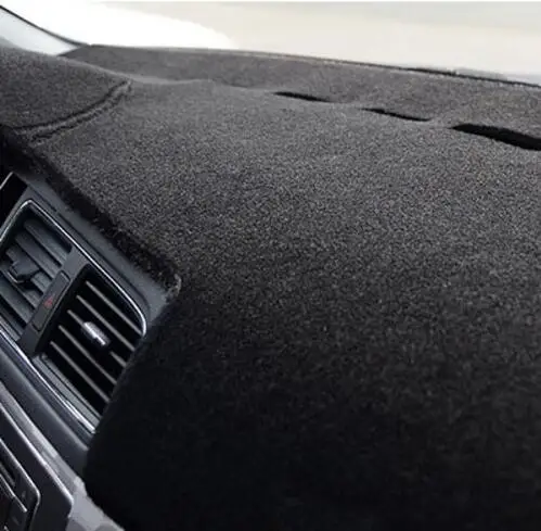 Приборной панели автомобиля охватывает мат для Peugeot до 308-2013 лет правым dashmat Pad Даш Крышка Автоматический аксессуары - Название цвета: Черный