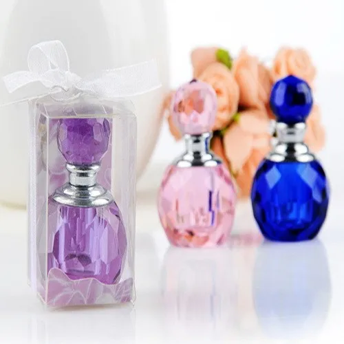 50 шт., прозрачный свадебный любимый розовый фиолетовый флакон для парфюма подарок на свадьбу сувенир для гостей Bomboniere Nascita