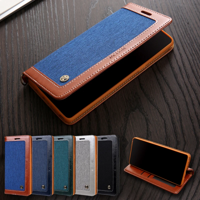 

Denim Pattern Flip PU Leather Case For iPhone XS Max XR X XS Case Card Slots Stand Cover For iPhone 6 6S 7 8 Plus Case Wallet