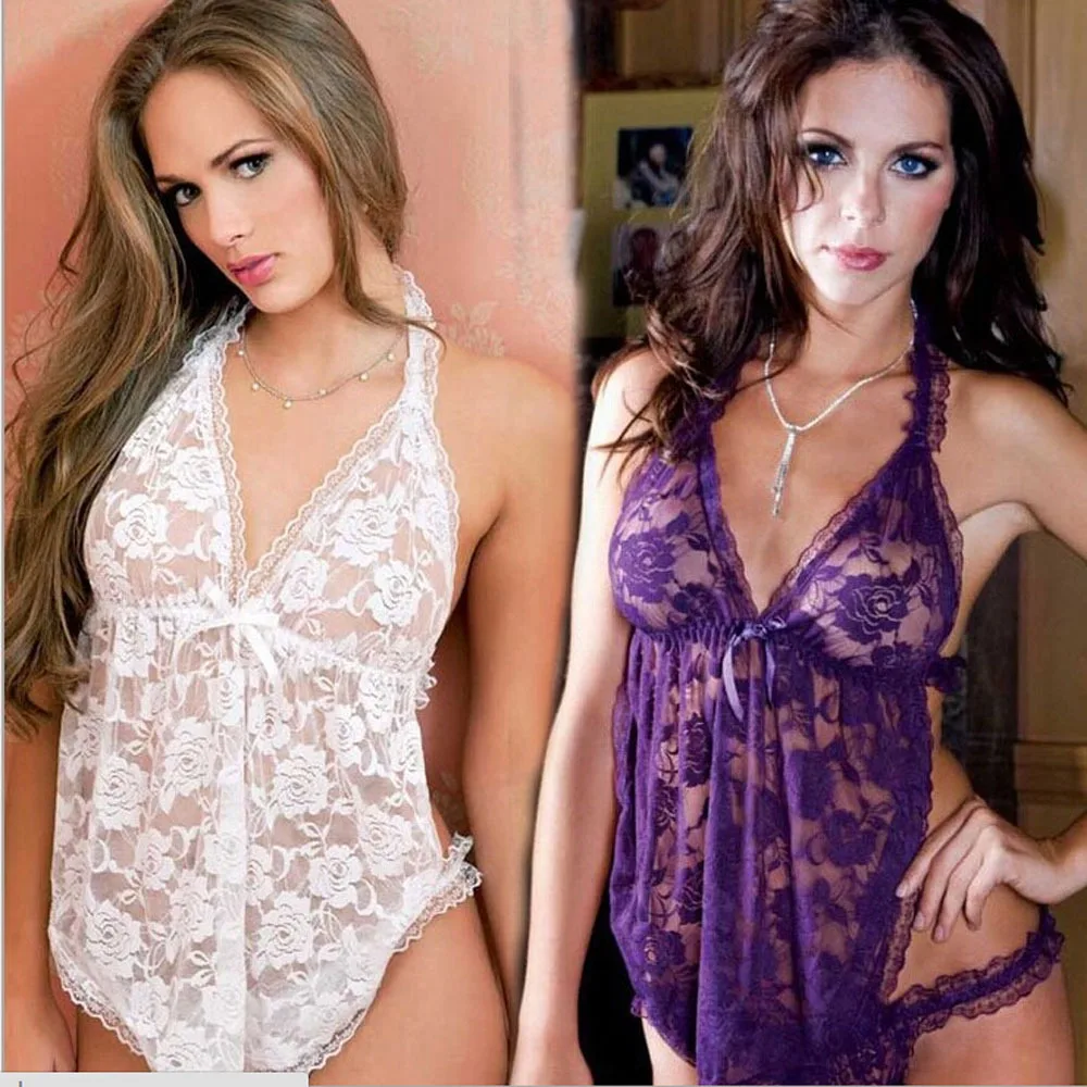 New Sexy lingerie Costume Pajamas font b Sex b font Products Underwear Sleepwear OpenFork Exposed Women