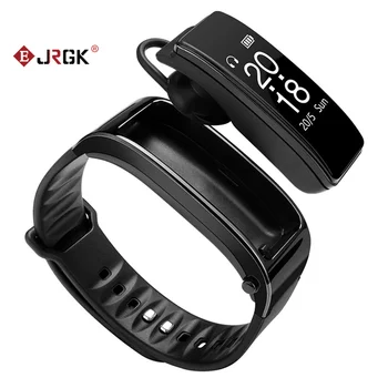 

JRGK Y3 Smart Watch Driving Bracelet Smart Watch With Bluetooth Earphone Heart Rate Monitor Pedometer Earphone for IOS Android