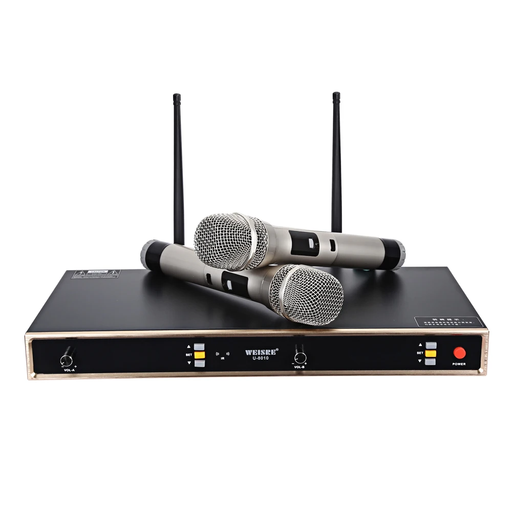 Buy WEISRE U 8010 Professional UHF Wireless Microphone