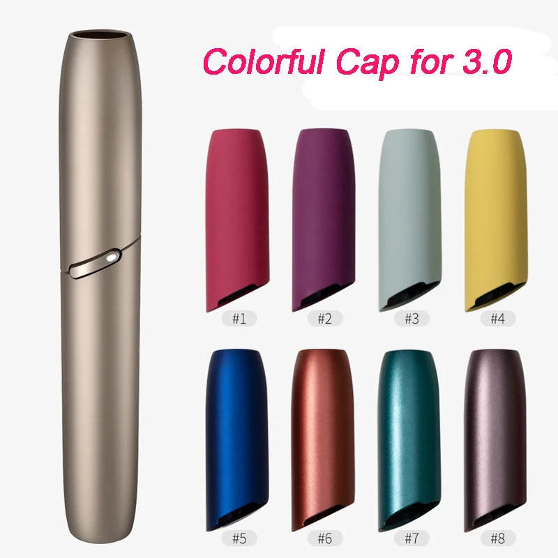 

Colorful Cap Mouthpiece Shell For IQOS E Cigarette Accessories For IQOS 3.0 Cap Replaceable Outer Case