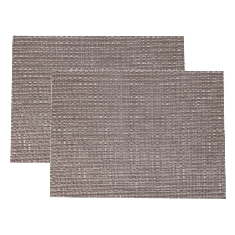 2 Pcs AT003-D-4 2 шт. индивидуальные столовые приборы подстилки для подставок дисковые накладки для стола тканевые накладки пятнистые коврики Нескользящие салфетки для обеденного стола - Цвет: 2 Pcs AT003-D-4
