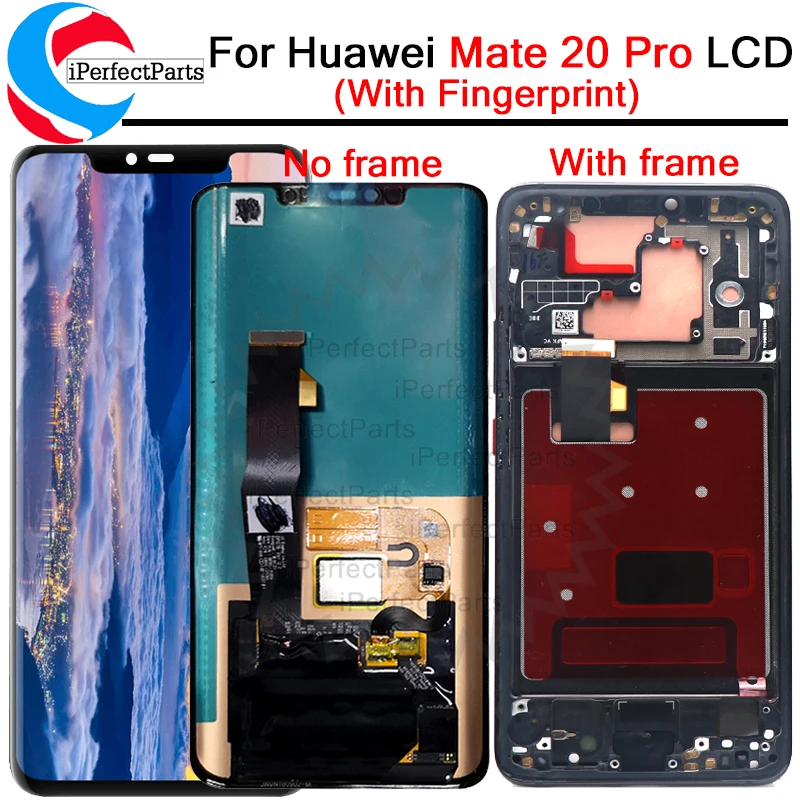 ЖК дисплей 6 39 дюйма для Huawei mate 20 Pro сменный сенсорный экран с цифровым