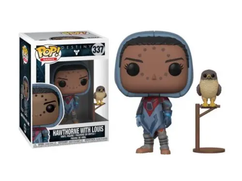 

Official Funko pop Games: Destiny - Hawthorne with Louis Vinyl Action Figure Collectible Model Toy with Original box