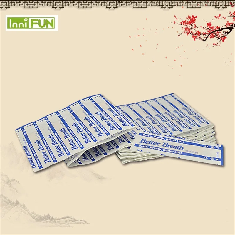 

100 Pcs/Lot Anti snoring Nasal Strips are better than breath right 2 size available