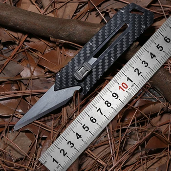 

DICORIA Original Paper knife Titanium Handle Olfa stainless steel blade Pruning pocket outdoor tactical camping knives EDC tool