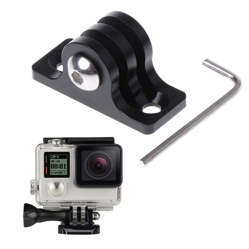 

1 Set Mounting Adapter Aluminum Flat Bottom Bolt Kit Set for GoPro Hero 1 2 3 4 3+ Action Camera Accessories