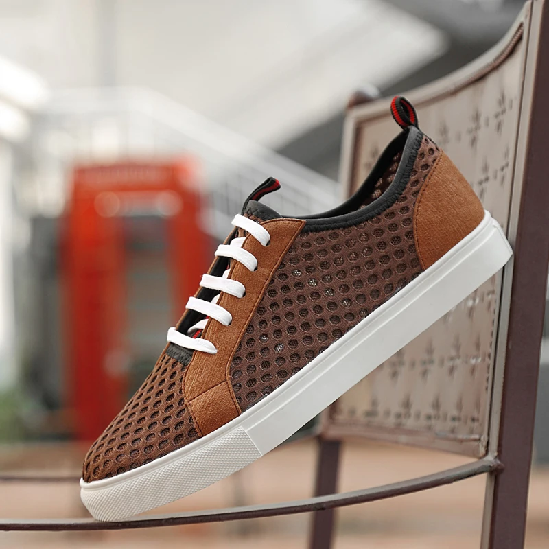 

Size 37~46 Casual Summer men's sneakers Fashion Comfortable HECRAFTED Breathable mens shoes #AB708