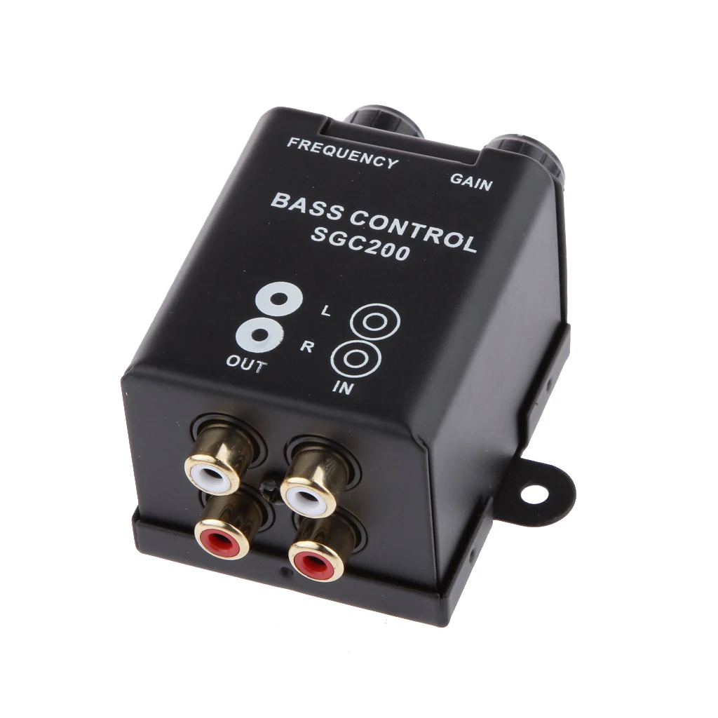 Subwoofer Bass Remote Volume Control Knob RCA Level Frequency Equalizer Boss for Car Audio Amplifier Earbud