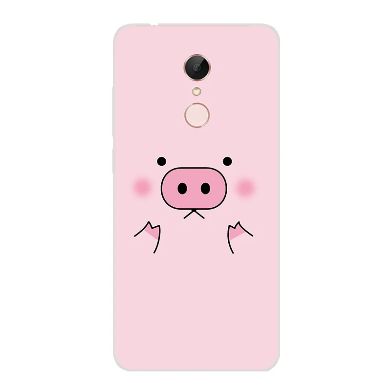 Xiaomi redmi 5 plus Case Cover TPU Case For Xiaomi redmi 5 plus Phone Cover Sweet Floral Cute Cat TPU Redmi 5 p Soft Case 100% 15