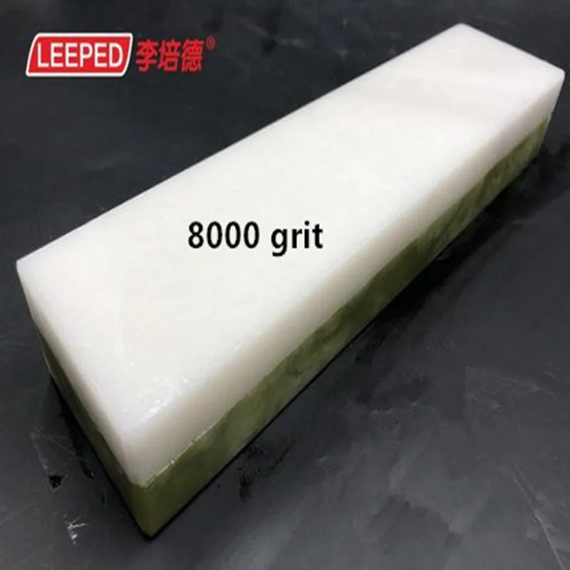 LEEPED 8000/10000 больше двухсторонний профессиональный натуральный зеленый агат и