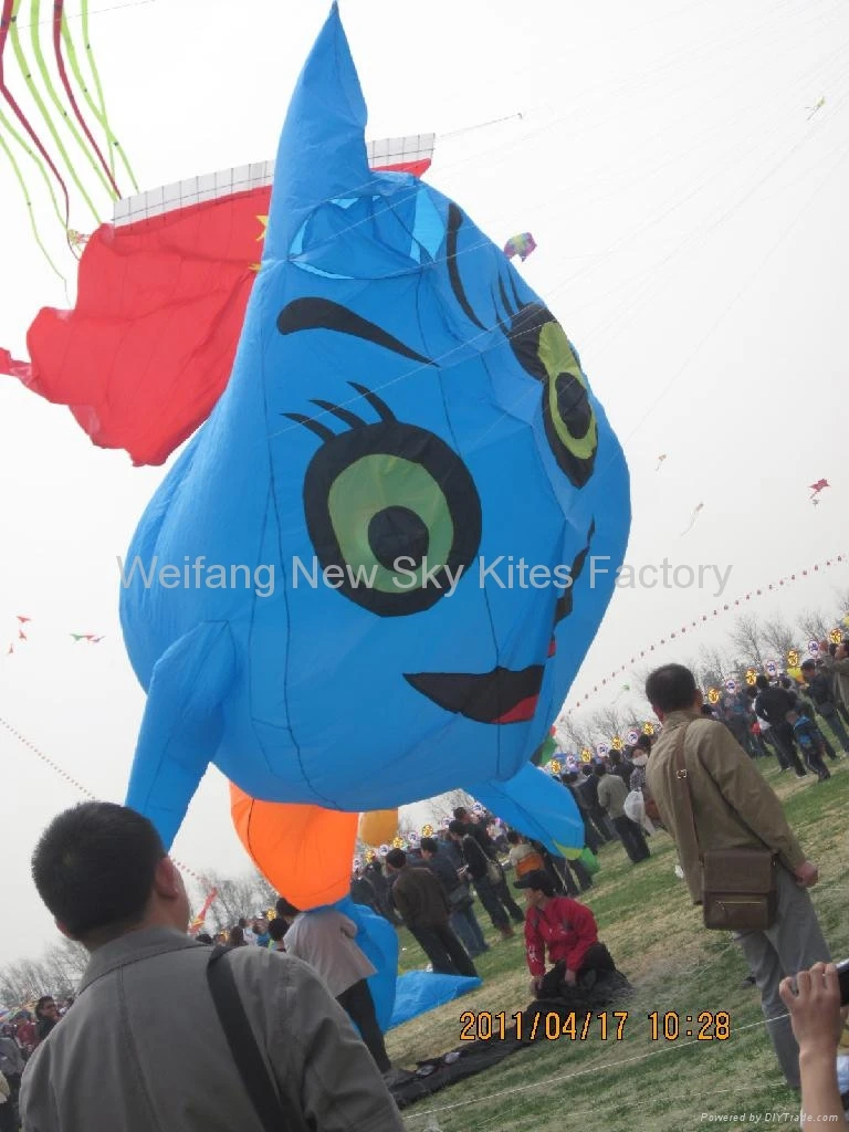 

big soft fun factory vlieger cerf volant cometas pipa voadora kites for adults kite flying windsock ripstop koi fish brinquedos