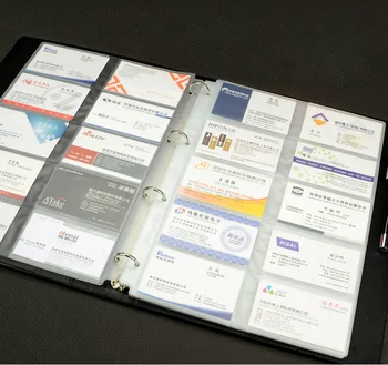 

360 cards large campacity business namecard book, name cards storage book