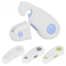 2 шт./компл. ребенка замки безопасности ящик шкафа холодильник замок безопасности детей Пластик замок младенческой безопасный уход Защита безопасности