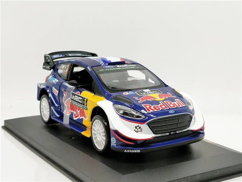 Bburago 1:32 Redbull M-Sport Ford Fiesta WRC литая модель автомобиля Миниатюрный гоночный автомобиль