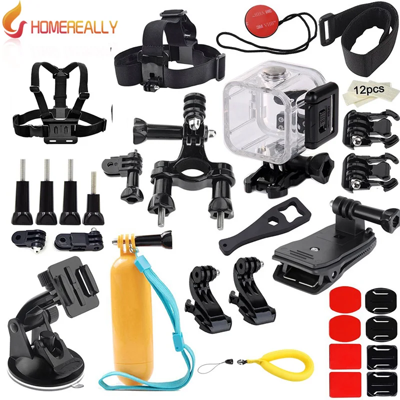 

GoPro Hero 5 Session Accessories Kit for Gopro Hero 5 4 3 SJCAM SJ4000 SJ5000 Bundles with Chest Harness Mount/Suction Cup Mount