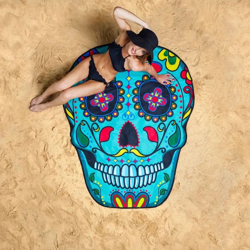 2018 Beach Mat Round Mandala Travel Shawl Blanket  (14)