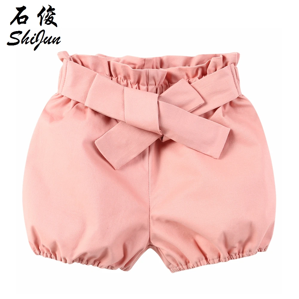

ShiJ high waisted summer casual shorts set baby girl