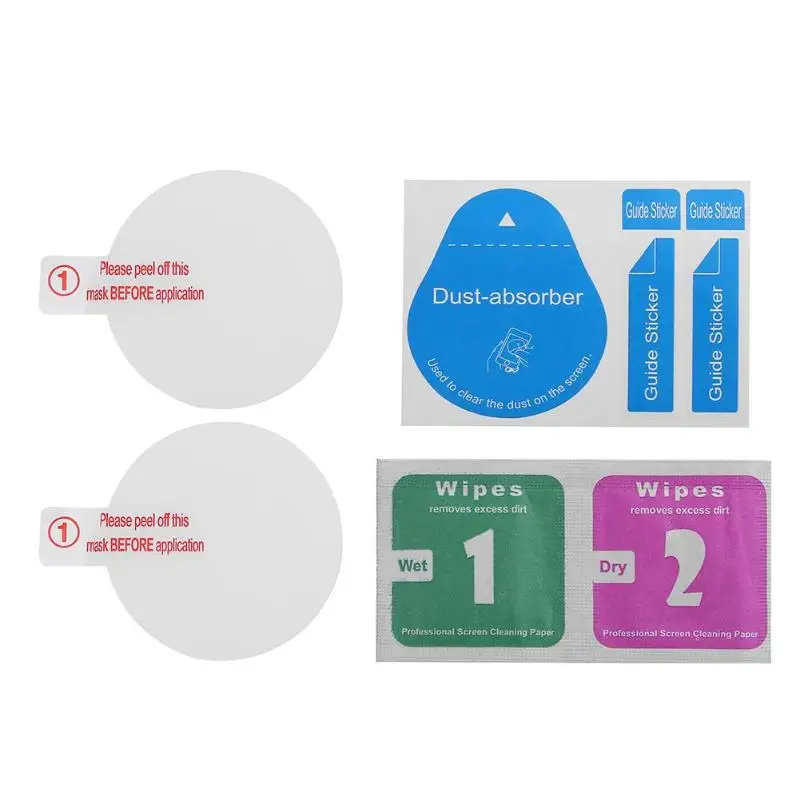 Tempered Glass Clear Protective Screen Protector 2pcs High Strength for Garmin Forerunner 235 630 230 220 225 235 620 735