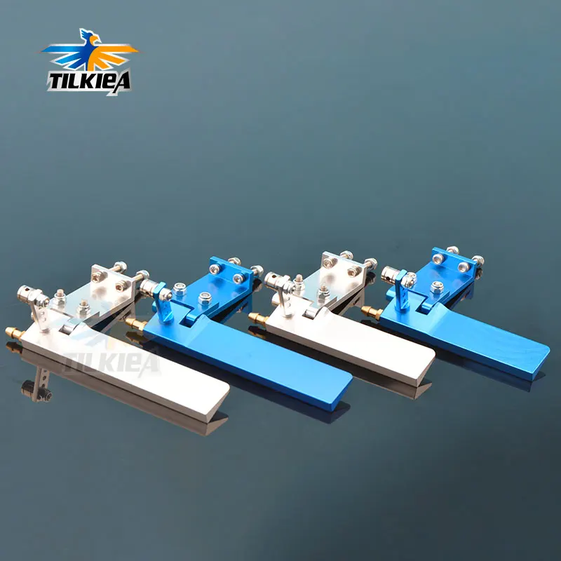 

1pc High Precision Aluminum 75/95mm Water Rudder for RC Boat Fits Electric Boat Small Methanol Boat Within 60/85cm In Length