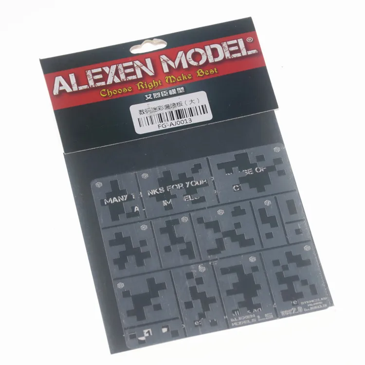 Модель Alexen AJ0013 1/35 современные AFV цифровые камуфляжные шаблоны для трафаретной