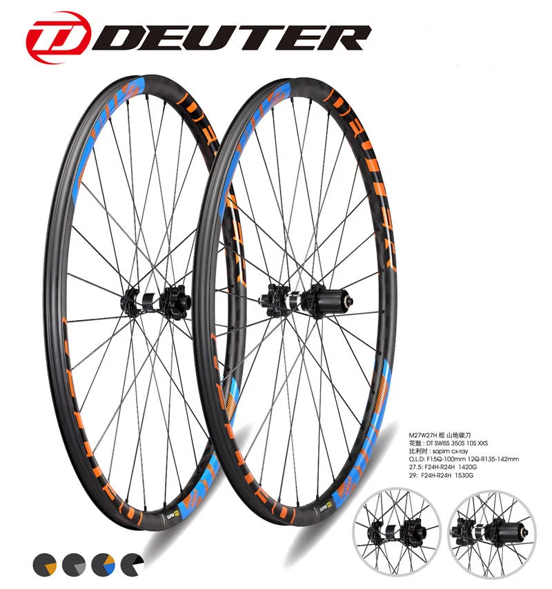 29er rim brake wheelset