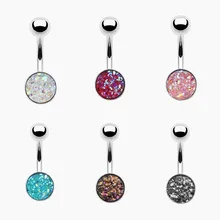 1 шт сексуальный бар пирсинг-серьги для пупка Кнопка Кольцо 316L сталь пупок ювелирные изделия пирсинг ювелирные изделия Женское кольцо пирсинг ювелирные изделия Ombligo