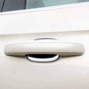 

For Ford Expedition 2018 Car Side Door Handle Bowl Cover Trim Sticker ABS Chrome Car Styling Auto Decorative Accessories