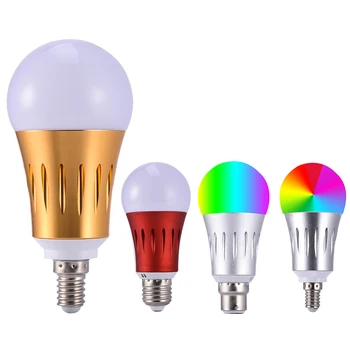 

Kaigelin 7W E27 B22 E14 Smart Home WIFI LED Bulb Wireless WiFi Dimmable Bulb Via APP Support Alexa Google Home Wifi Dimming Bulb